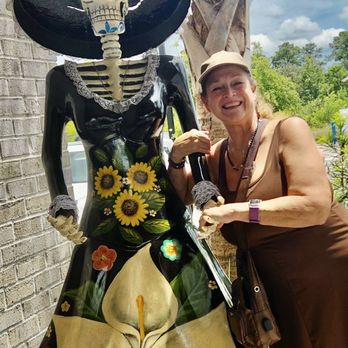 Catrina’s Tacos & Tequila - The sugar skull skeletons are simply beautiful!! And it's my favorite flower too, calla lily! - Mexican Near Me - Charleston, South Carolina