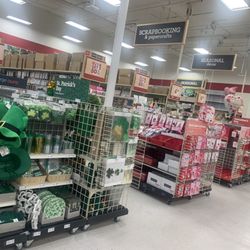 At Patrick's day and Valentine's Day stuff.