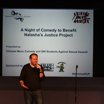 Chinese Menu Comedy - Rob Maher performs at Chinese Menu's annual benefit for Natasha's Justice Project - Performing Arts Near Me - Washington, DC, District of Columbia