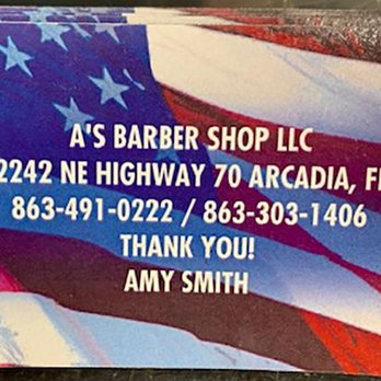 A’s Barber Shop - Barbers Near Me - Arcadia, Florida A’s Barber Shop - Barbers Near Me - Arcadia, Florida