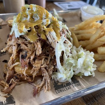 Longleaf Swine BBQ - Pulled pork sandwich - Southern Near Me - Raleigh, North Carolina