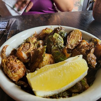 Charlies Bar & Kitchen - BRUSSELS SPROUTS parmesan & lemon - Cocktail Bars Near Me - Bronx, New York