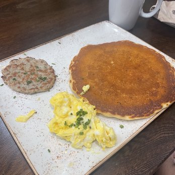 First Watch - pancake sausage and egg - Breakfast & Brunch Near Me - Pooler, Georgia First Watch - pancake sausage and egg - Breakfast & Brunch Near Me - Pooler, Georgia