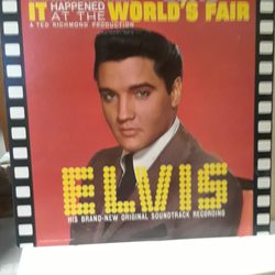 Garage Sales - A reissue of Elvis's soundtrack album, not the original pressing, but it is in near mint condition worthy to add to the collection.