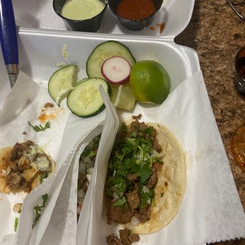 Cylantro's - Carne asada tacos with their cilantro sauce - Venezuelan Near Me - Kennesaw, Georgia Cylantro's - Carne asada tacos with their cilantro sauce - Venezuelan Near Me - Kennesaw, Georgia