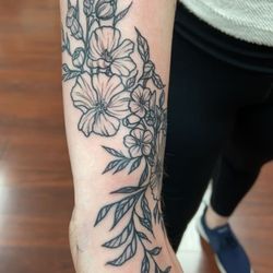 Three Anchors Tattoo - First tattoo by Dave