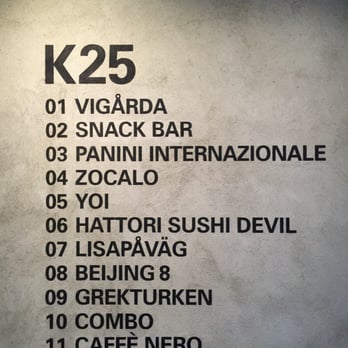 K25 - A list of the restaurants in K25 - Food Court Near Me - Stockholm, Alberta