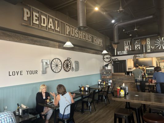 Pedal Pushers Cafe by null