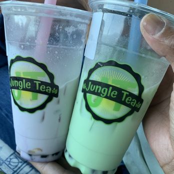 Jungle Tea - jungle milk with boba, crème brûlée purple tiger milk tea - Coffee & Tea Near Me - San Diego, California Jungle Tea - jungle milk with boba, crème brûlée purple tiger milk tea - Coffee & Tea Near Me - San Diego, California