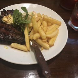 Deery's Restaurant - Black angus with wine source