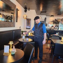 The Ivory Room - There very well dressed and talented Bartender.