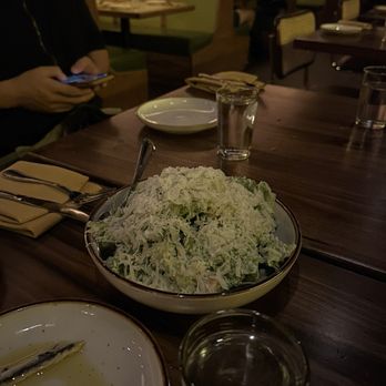 Nonno's - caesar salad with anchovies - Pizza Near Me - Houston, Texas