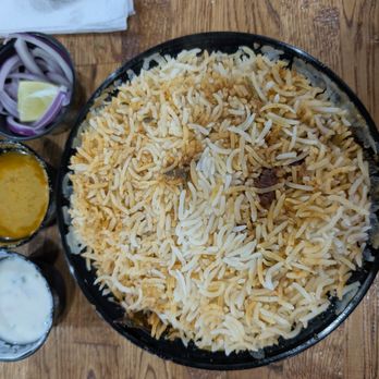 Desi Chowrastha - Nashua - Biryani (chicken buried under rice) - Indian Near Me - Nashua, New Hampshire