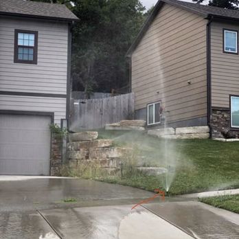 American Property Services - Damage to my sprinkler. Not caused by American but went unfixed for who knows how long because American did not show up to the house. - Property Management Near Me - Manhattan, Kansas