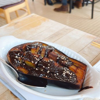 Akaoni - Baked eggplant - Sushi Bars Near Me - Carmel, California Akaoni - Baked eggplant - Sushi Bars Near Me - Carmel, California