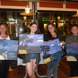 Happy Artists after a Fun Evening