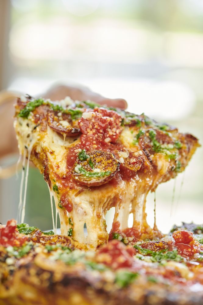 Food from Emmy Squared Pizza