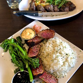 Lyon Grill - Ahi Tuna dinner and steak bites dinner - American Near Me - South Lyon, Michigan Lyon Grill - Ahi Tuna dinner and steak bites dinner - American Near Me - South Lyon, Michigan