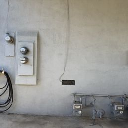 Old electrical panel for 3 units