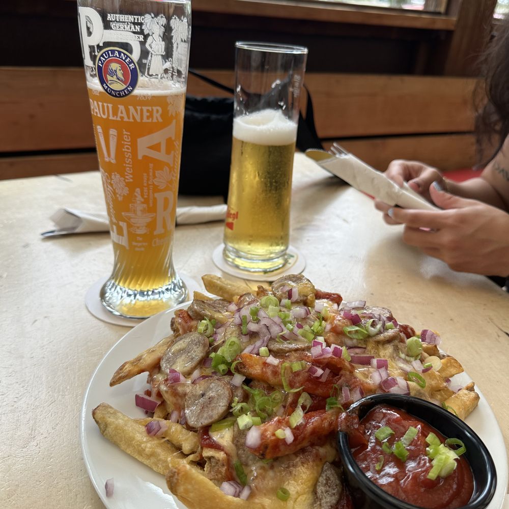 Beda's Biergarten - Currywurst fries - German Near Me - San Luis Obispo, California