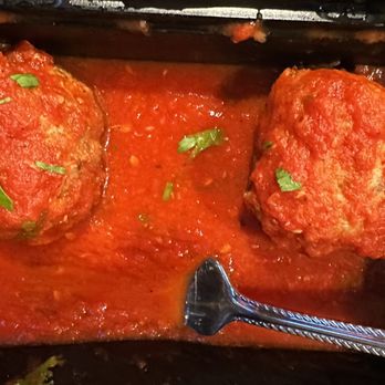 Panatieri's Pizza & Pasta-Warren - Side of meatball. Tasty but dense. Sauce is great! - Pizza Near Me - Warren, New Jersey Panatieri's Pizza & Pasta-Warren - Side of meatball. Tasty but dense. Sauce is great! - Pizza Near Me - Warren, New Jersey
