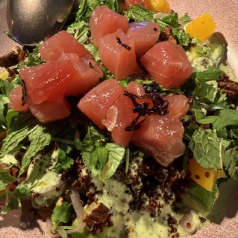 Valley Goat - crispy quinoa  tuna poke salad - New American Near Me - Sunnyvale, California