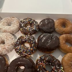 Dunkin' - Box of donuts.