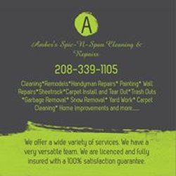 Amber's Spic-N-Span Cleaning & Repairs