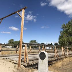 Fort Caspar Museum - Old Platte Bridge replica