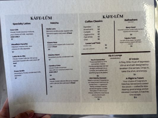 Menu photo 8 Kafe-Lum Chula Vista, CA Menu photo 8 Kafe-Lum Chula Vista, CA