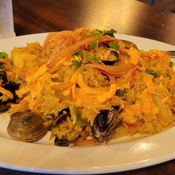 JC Bruno Restaurant - Arroz Con Marisco...enjoying a nice Saturday dinner! - New American Near Me - San Bruno, California JC Bruno Restaurant - Arroz Con Marisco...enjoying a nice Saturday dinner! - New American Near Me - San Bruno, California