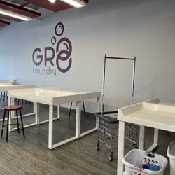 Gr8 Laundry - Folding tables