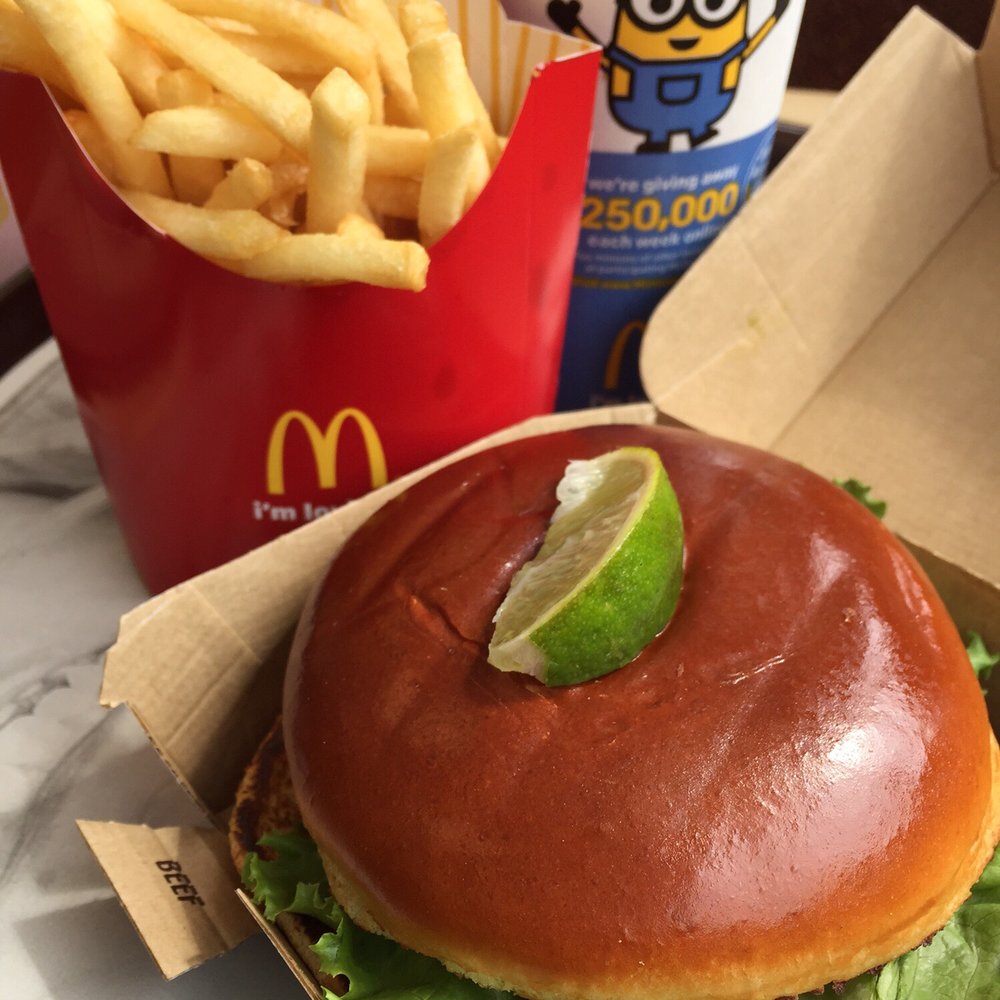 McDonald's Guacamole Burger is actually really good.