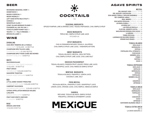 Menu photo 2 MEXiCUE Stamford, CT Menu photo 2 MEXiCUE Stamford, CT