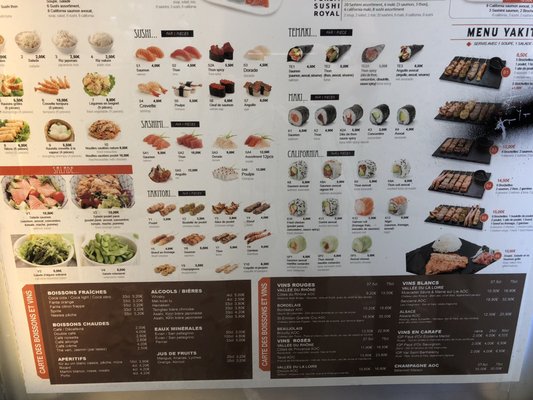 Menu photo 2 Forum Sushi Paris, 75