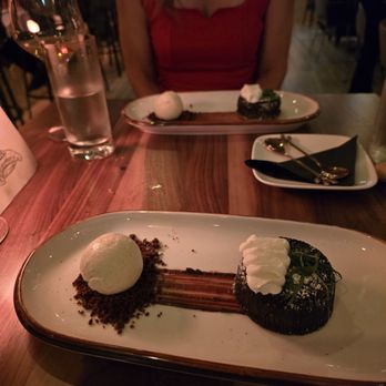 Kabooki Sushi - delicious chocolate lava cake with ice cream - Japanese Near Me - Orlando, Florida