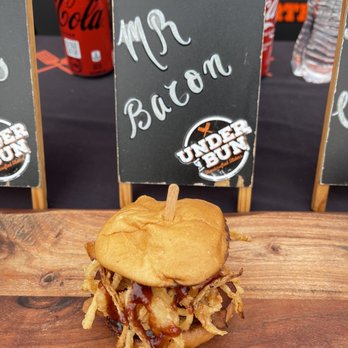 Under The Bun - Display outside food truck - Food Trucks Near Me - Los Angeles, California