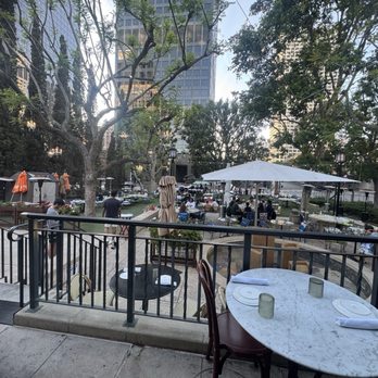 Settecento - Patio seating from the bar - Italian Near Me - Los Angeles, California Settecento - Patio seating from the bar - Italian Near Me - Los Angeles, California