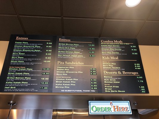 Menu photo 1 Pita Grill Express Orange, CA