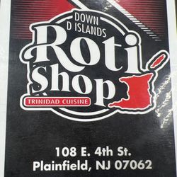 Down D island Roti Shop - Menu