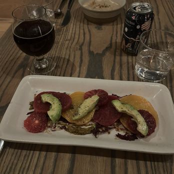 Trestle - Roasted beet carpaccio 5/5 - New American Near Me - San Francisco, California Trestle - Roasted beet carpaccio 5/5 - New American Near Me - San Francisco, California