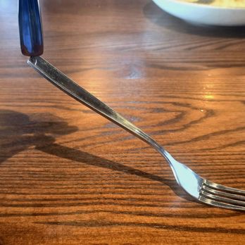 First Watch - Fork and knife were strangely magnetic! - Breakfast & Brunch Near Me - Bastrop, Texas
