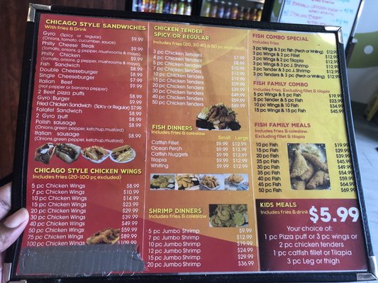 Menu photo 4 Golden’s Fish & Chicken Indianapolis, IN Menu photo 4 Golden’s Fish & Chicken Indianapolis, IN