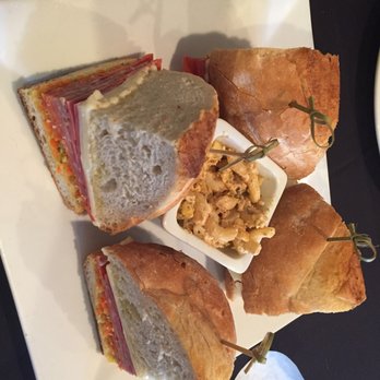 CrossKeys Vineyards - Sandwich with pasta salad. - Wineries Near Me - Mount Crawford, Virginia