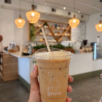 Grove Surf + Coffee - Salted caramel latte - Coffee & Tea Near Me - St. Pete Beach, Florida