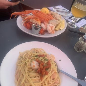Gladstone's - Shrimp crab and lobster Lobster, Shrimp & Crab Linguine - Seafood Near Me - Long Beach, California