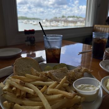 Jake's Seafood Restaurant - Our table view, window open to enjoy the breeze and our delicious lunch! - Seafood Near Me - Hull, Massachusetts Jake's Seafood Restaurant - Our table view, window open to enjoy the breeze and our delicious lunch! - Seafood Near Me - Hull, Massachusetts
