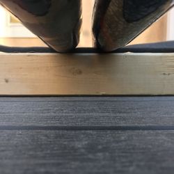 DeMarini - I had to use this set up to find the balance point of each bat since the bats would just roll off without the foam to accommodate the barrel
