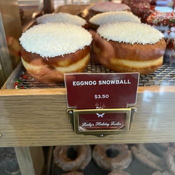 49th Parallel Coffee - They had Christmas themed donuts when I visited - Coffee & Tea Near Me - Vancouver, British Columbia