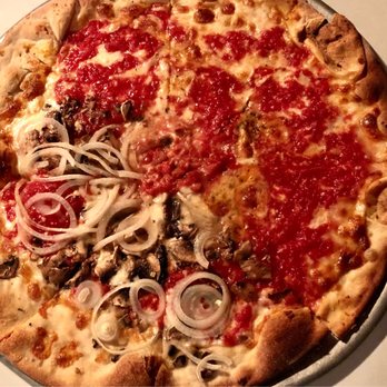 Lee's Tavern - 1/2 Regular - 1/2 Mushrooms & Onions - Pizza Near Me - Staten Island, New York Lee's Tavern - 1/2 Regular - 1/2 Mushrooms & Onions - Pizza Near Me - Staten Island, New York